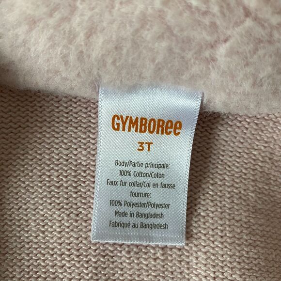 Gymboree Faux Fur Shrub Vest Girls 3T Pink Winter Cozy Party Holiday Dressy - Picture 3 of 5